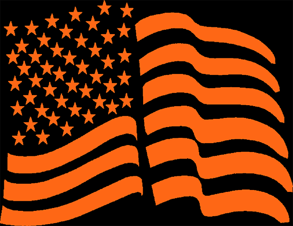 Free Halloween Pumpkin Pattern US Flag Pattern free-halloween-pumpkin-pattern-us-flag-pattern