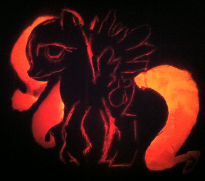 Out of Darkness Pumpkin Photo
